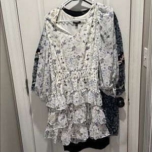 White Floral Dress